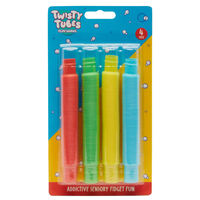 Twisty Tubes Fidget Toy: Pack of 4