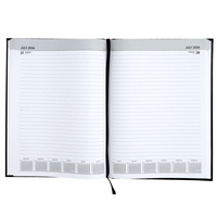 A4 Day a Page Black 2026 Diary