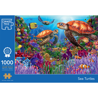 Sea Turtles 1000 Piece Jigsaw Puzzle image number 1