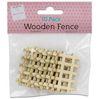 Wooden Fence: Pack of 10 image number 1
