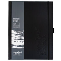 Crawford & Black 8.5 x 11 Inches Casebound Sketch Book