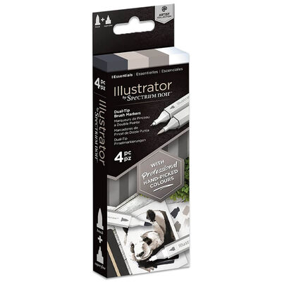 Spectrum Noir Illustrator Dual-Tip Brush Markers: Essentials image number 1