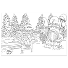 Gnomes at Christmas Colouring Book image number 2