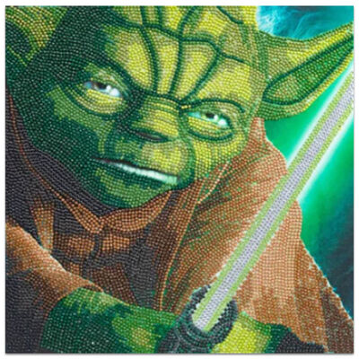 Star Wars Crystal Art Kit: Yoda image number 1