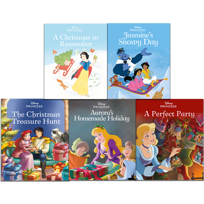Disney Princess Christmas: 10 Book Bundle image number 3