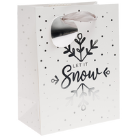 Silver Small Gift Bag