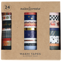 Bumper Washi Tapes: Pack of 24