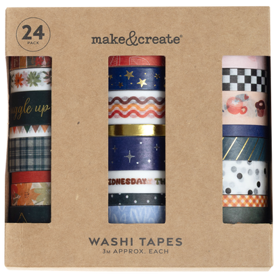 Bumper Washi Tapes: Pack of 24 image number 2