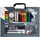 Crawford & Black 140 Piece Art Studio Set with Easel image number 2
