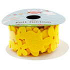 Yellow 1m Felt Easter Bunny Ribbon image number 2