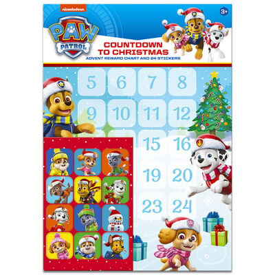 Paw Patrol Countdown to Christmas Advent Reward Chart image number 1