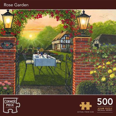 Rose Garden 500 Piece Jigsaw Puzzle image number 1