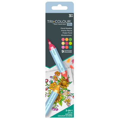 Spectrum Noir TriColour Aqua Markers: Floral Meadow image number 1
