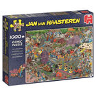 Jan Van Haasteren The Flower Parade 1000 Piece Jigsaw Puzzle image number 1