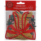 Christmas Laser Cut Paper Embellishments image number 1