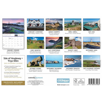 Isle Of Anglesey 2020 A4 Wall Calendar image number 3