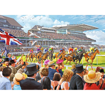 1000 Piece Racing to the Finish Jigsaw Puzzle image number 2