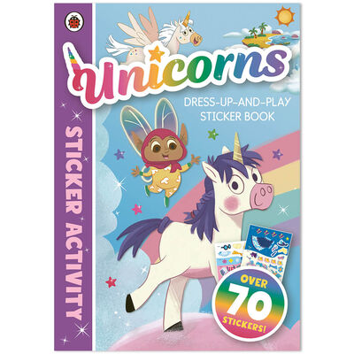 Unicorns Sticker Activity: Dress Up and Play image number 1