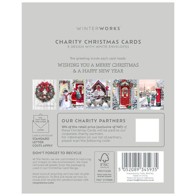 Charity Traditional Christmas Cards: Pack of 25 image number 3