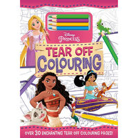 Disney Princess: Tear Off Colouring Pad
