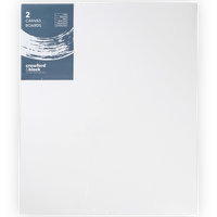 Crawford & Black 18 x 22” Canvas Boards: Pack of 2