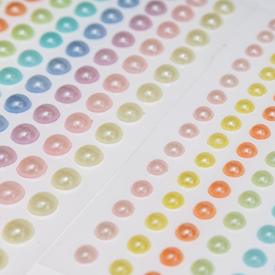 Iridescent Pastel Pearl Gem Embellishments: Pack of 271 image number 2