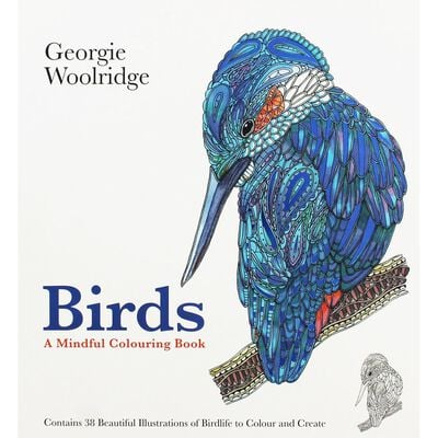 Birds: A Mindful Colouring Book image number 1