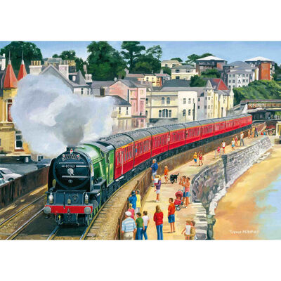 Trevor Mitchel Torbay Express 500 Piece Jigsaw Puzzle image number 2