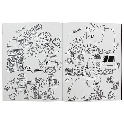 Anti-Boredom Colouring Book image number 2