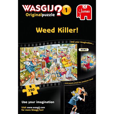 Wasgij Original 1 Weed Killer 150 Piece Jigsaw Puzzle image number 1