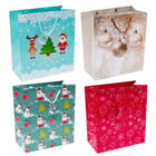 Assorted Large Christmas Gift Bags: Pack of 4 image number 1