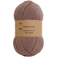 Super Soft DK Yarn: Taupe 100g