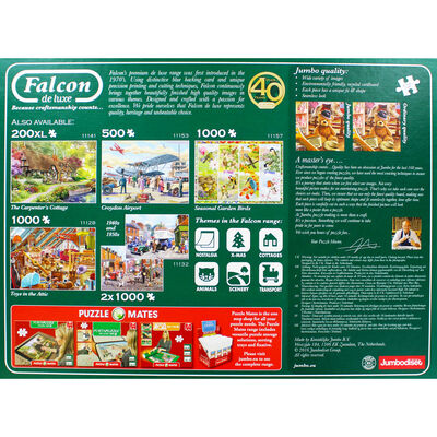 The Thatchers Cottage 1500 Piece Jigsaw Puzzle image number 4