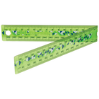 Helix Oxford Geo Folding Ruler: Green image number 1