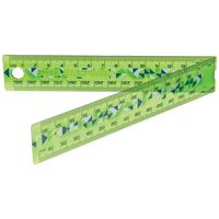 Helix Oxford Geo Folding Ruler: Green