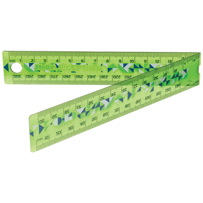 Helix Oxford Geo Folding Ruler: Green image number 1