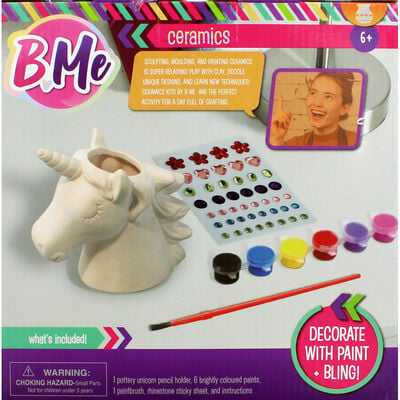 Paint Your Own Unicorn Pencil Holder image number 4