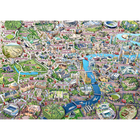 London Landmarks 1000 Piece Jigsaw Puzzle image number 2