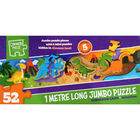 Dinosaur Land 1 Metre Jumbo 52 Piece Jigsaw Puzzle image number 1