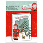 Merriest Christmas Decoupage Card Kit image number 1