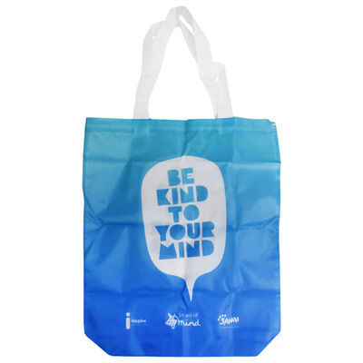 Mind Foldable Shopping Bag: Be Kind To Your Mind image number 1
