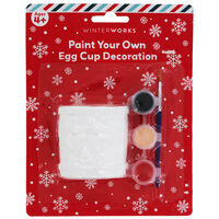 Paint Your Own Santa Egg Cup