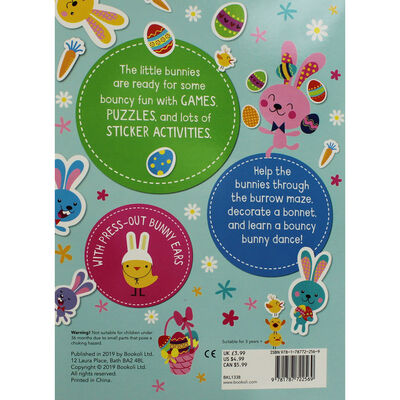Busy Bunny Sticker Activity Book image number 3