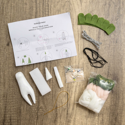 Make Your Own Needle Felt Decoration: Tree Mouse image number 2