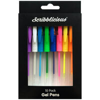Scribblicious Gel Pens: Pack of 10