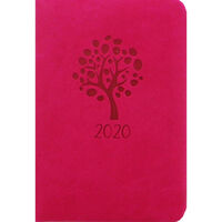 Pink Tree 2020 Pocket Week to View Diary