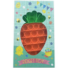 Easter Carrot Push Popper Fidget Toy image number 1