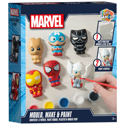 Marvel Mould and Paint Set image number 1