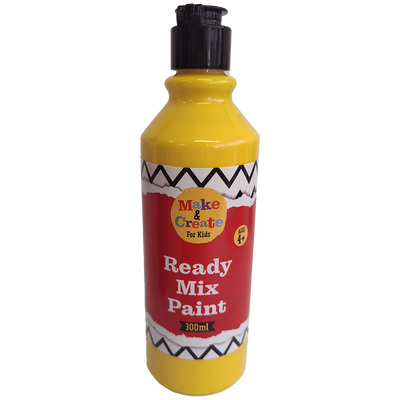 Ready Mix Yellow Paint: 300ml image number 1