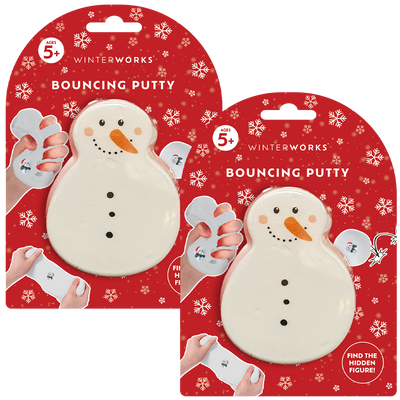 Snowman Bouncy Putty Bundle image number 1